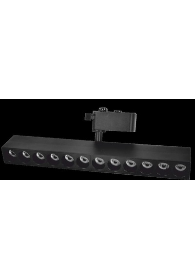 Cata Ct-5396 High-power Led Ray Spot 72w Gün Işığı Siyah Kasa Raysız - Monofaze Uyumlu