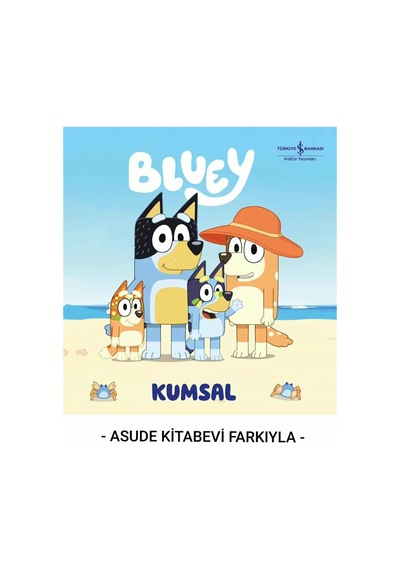 Bluey Kumsal Sert Kapak