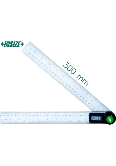 Insize 2176-300 Dijital Açı Ölçer 30 Cm