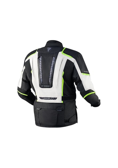 Rebelhorn Hiker III Kışlık Motosiklet Montu 75317 Gri - Sarı - Siyah