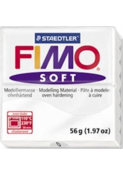 Staedtler Fimo Soft Polimer Kil 0 White