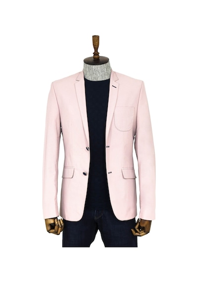 Wessi Dirsek Modelli Krem Slim Fit Ceket - Wessi Krem