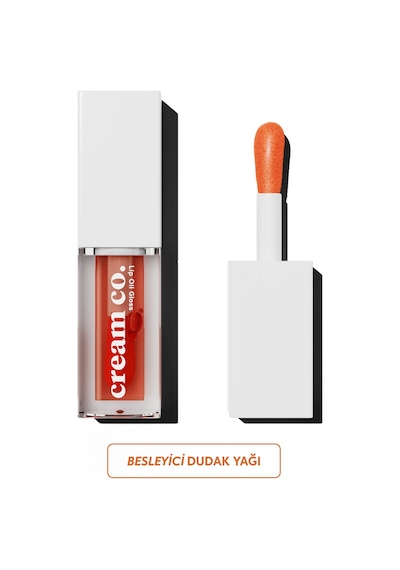 Cream Co. Parlatıcı Nemlendirici Besleyici Dudak Bakım Yağı Lip Oil Gloss Passionfruit