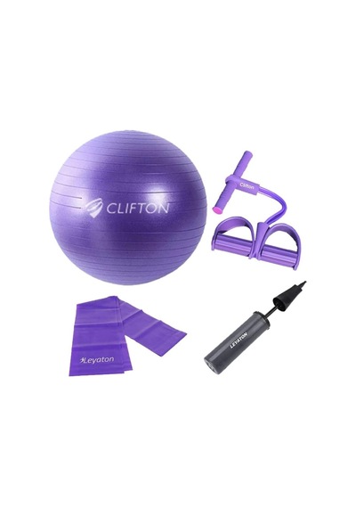 65cm Pilates Topu Pompa Hediyeli Asorti Fitness Pilates Spor