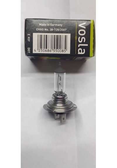 Fıat Egea Vosla H7 12v 55w Halogen Far Ampülü Longlife Uzun Ömürlü