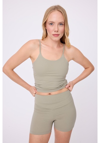 Crossover Atletik Spor & Aktif Yaşam Atlet Tank Top -2704 Gri