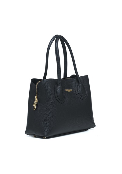 Omuz Çantası Kadın Iva M Piumelli Milano Bag D28 Black Siyah