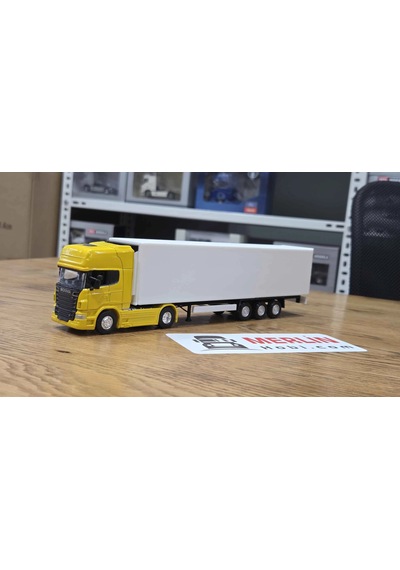 1/64 - Scania 4x2 Ve Frigo Soğutuculu Dorse Welly Tır Çekici