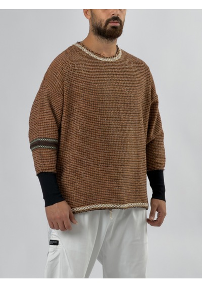 Cocopelli Kol Ribana Turuncu Erkek Sweatshirt Coc3526