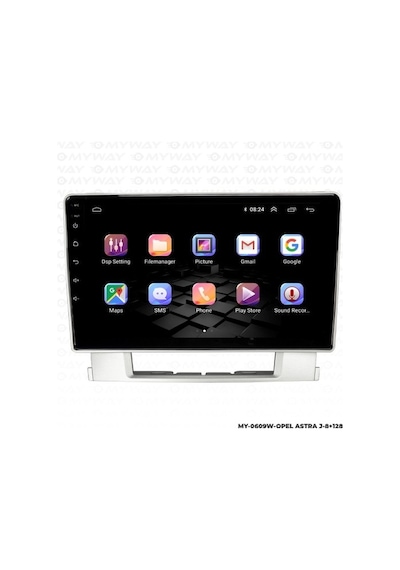 Myway Opel Astra J Android Multimedya Carplay Navigasyon Ekran - 8gb Ram+128 Gb Hdd - Myway