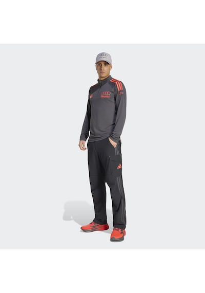 Adidas Audi Revolut F1 Team Mechanics Erkek Siyah Eşofman Altı Ke9098