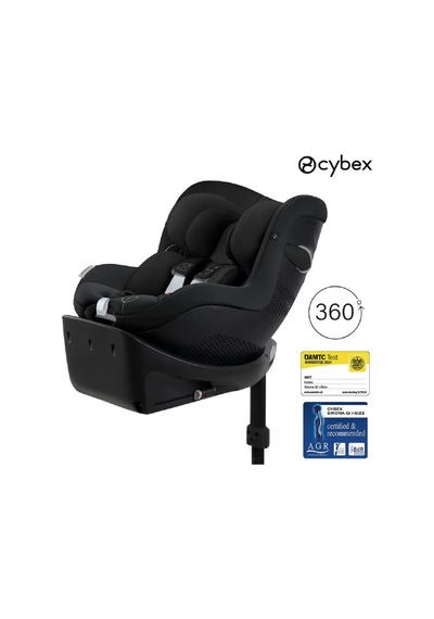 Sirona Gi Plus Isize (Yeni Doğan Minderli ) (Moon Black) (360 Derece Dönen, 0- 4 Yaşa Kadar)