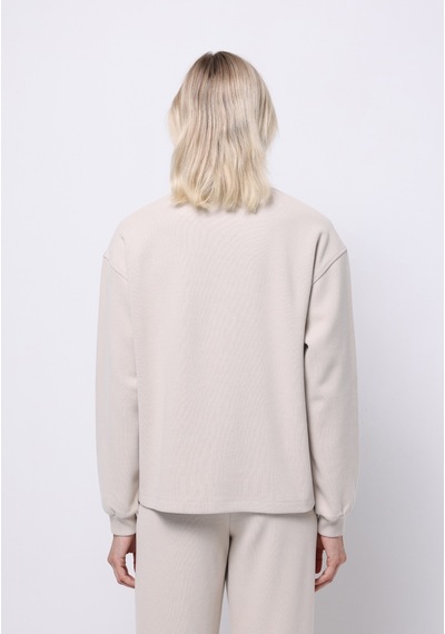 Colin's Colins Regular Fit Yuvarlak Yaka Düz Kadın Bej Sweatshirt Cl1076453 Q1.v2 Lbg Light Beige