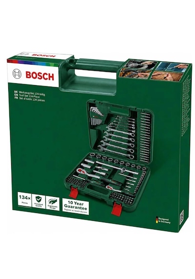Bosch Gelişmiş Çok Amaçlı El Aleti ve Montaj Seti 134  Parça - 1600A039J0