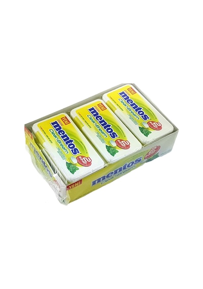 Mentos Clean Breath 2 Saat Limon Ferahlığı Melisa Özlü Tablet Şeker 12 x 21 G