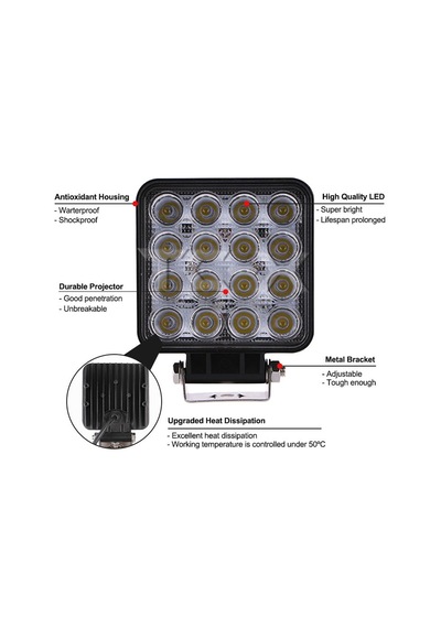 Ledli (16 Ledli )offroad 4x4--super Sport Sis - Tepe Lambası