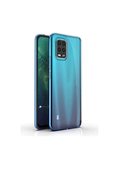 Rba Aksesuar Mi 10 Lite Kılıf Rba Süper Silikon Kapak - Renksiz Çok Renkli