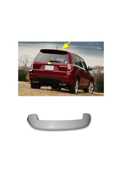 Subaru Forester 2009 2012 Spoiler Boyasız