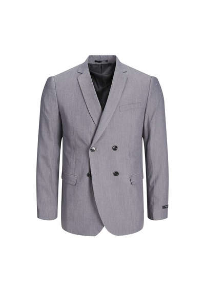 Jack & Jones Jack&jones Yazlık Slim Fit Açık Gri-melanj Erkek Ceket 12215745 001