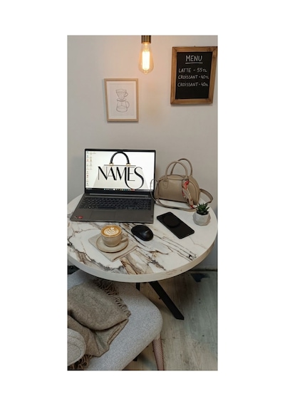 Names Bag Fularlı Mini El Ve Omuz Çantası Gri