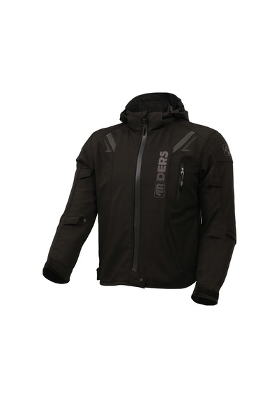 4riders Rex Pro Korumalı Softshell Motosiklet Montu Siyah