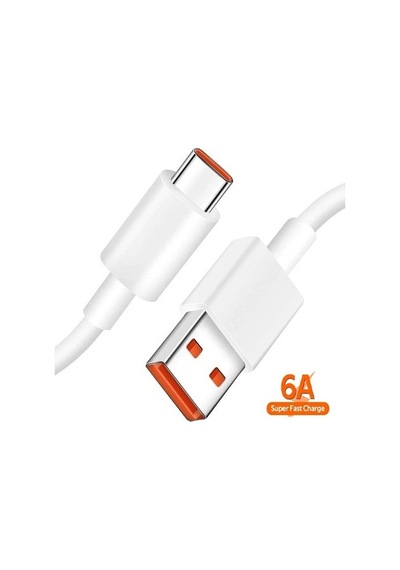 Fioplus Fp-03 6a Amper Type-c Xiaomi Huawei Oppo Uyumlu Hızlı Şarj Ve Data Kablo 1mt