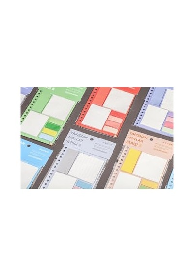 Yeşil Yapışkan Not Seti Post-it Sticky Note