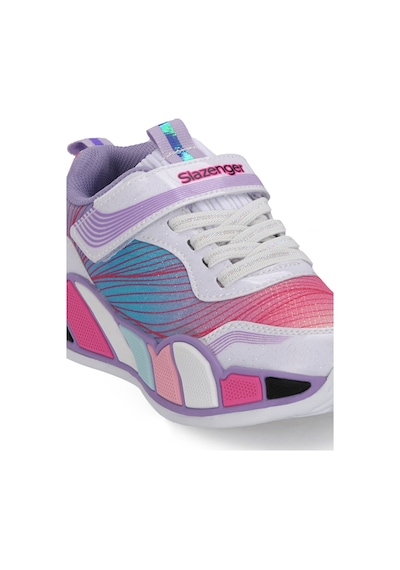 Slazenger Nadıa Kız Çocuk Beyaz / Lila Günlük Spor Ayakkabısı Beyaz / Lila