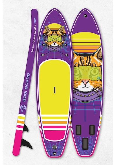 Paddle Board Sup Vr Cat Edition Bodi Cyber Şişme Stand 350x84x15cm Full Set Hediyeli