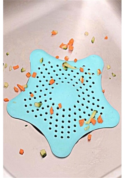 Rose Yıldız Lavabo Süzgeç Lavabo Küvet Süzgeci 16 Cm Çok Renkli