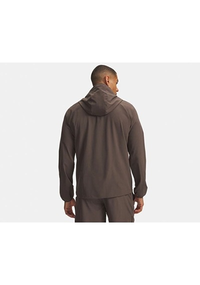 Under Armour Ua Vıbe Woven Jacket Erkek Günlük Rüzgarlık 6003001-200 Kahverengi