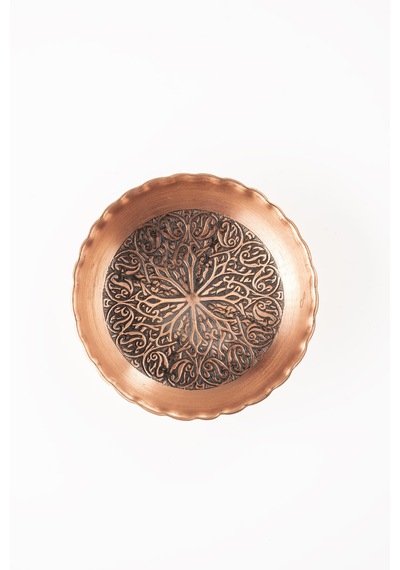 Dmt Copper Home Gaziantep Bakır Çerezlik Seti Kuruyemiş 6 'Lı Set(10Cm X 3Cm)