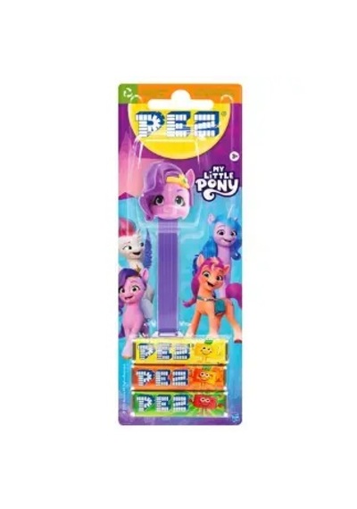 Pez Dispenser My Little Pony Pipp Meyve Aromalı Şekerleme Makinesi Ve Şekerleme Yedekleri