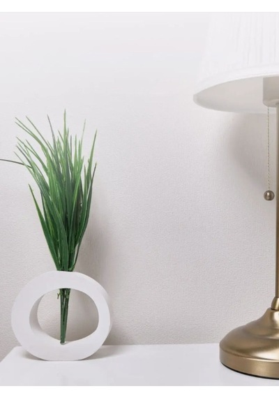 Minimalist Halka Formunda Dekoratif Beton Vazo Şıklık Ve Modernlik Bir Arada