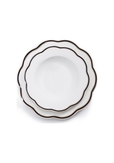 Maxx Doria Garden Collection Line 12 Kişilik 58 Parça Yemek Takımı Pa2128 Beyaz
