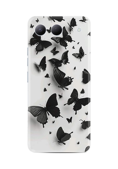 Tecno Spark 40 5g Km8n Uyumlu Kılıf Desen Baskılı Silikon Pandalar Stk:.1017.tecno Renk102 Renk102