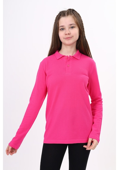 Toontoy Kids Toontoy Unisex Çocuk Nakışlı Tişört Fuşya