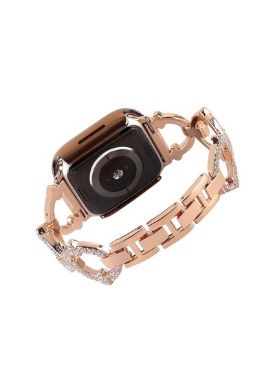 ​​​Apple Uyumlu  Watch 7 45 MM Krd-57 Metal Kordon (544442060)