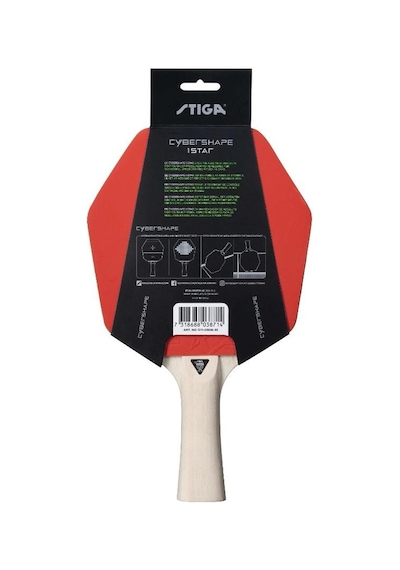 Stiga Bat Cybershape1 Star Masa Tenisi Raketi 1211-0906-35