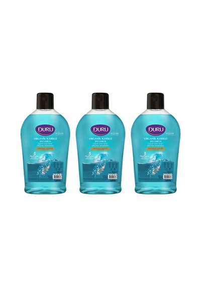 Organik İçerikli Okyanus Tazeliği Sıvı Sabun 1500 Ml 3 Adet
