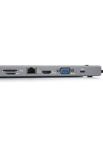 Dark USB 3.1 Type C 10 in 1 Dönüştürücü Çevirici HUB DK-AC-U31X35
