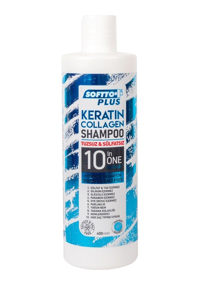 Keratın-collagen Tuzsuz Şampuan 400 Ml