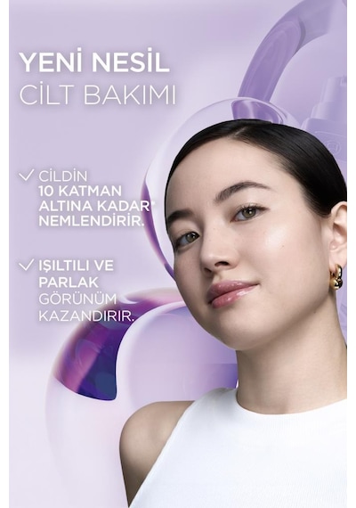 L'Oréal Paris Revitalift Filler Glassy Skin Cam Cilt Görünümü Veren Hyaluronik Asit İçeren Nemlendirici Krem 50 ML