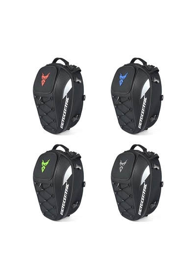Sones Motocentrıc 11-mc-0102 Motosiklet Arka Koltuk Kask Çantası Yeşil