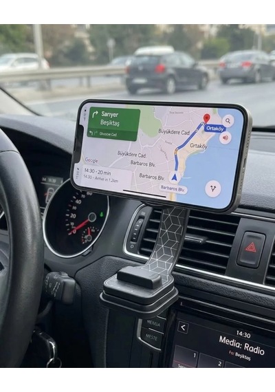 Dashboard Manyetik Telefon Tutucu Ayarlanabilir Telefon Standı Diğer