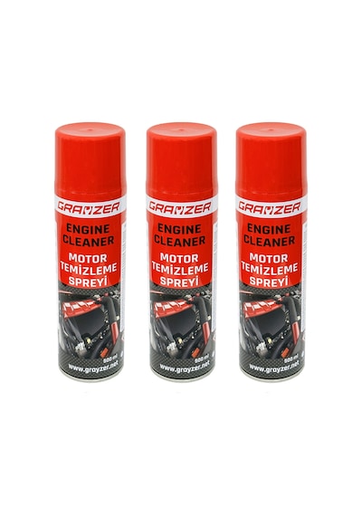 Grayzer Motor Temizleme Spreyi 500 Ml 3 Adet