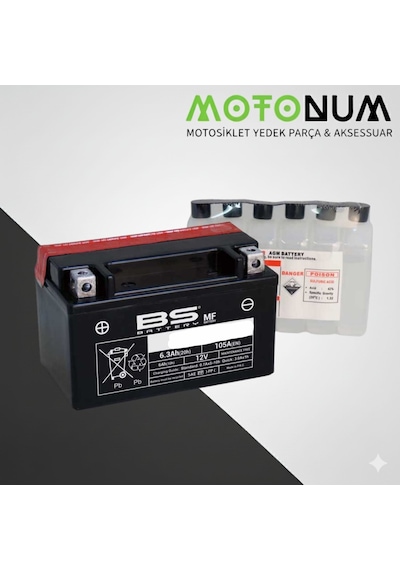 Sym Orbit Iı 125 Akü-bs Battery-mtak0519
