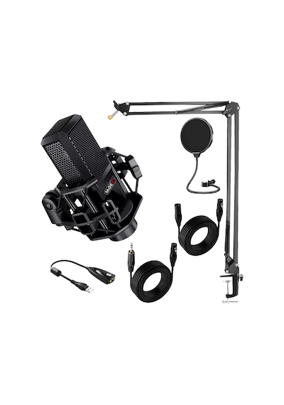Midex MX-2020 STF Stüdyo Kondenser Mikrofon Stand Filtre
