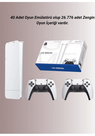 4k Destekli Bluetooth Retro Oyun Konsolu M15 Modeli - Hs08371812-3052 Renkli