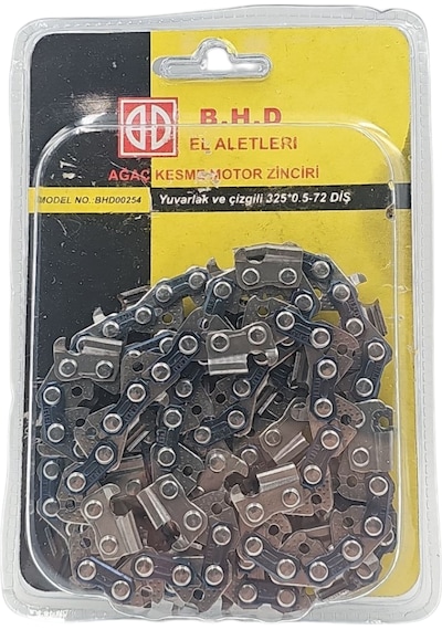 Fixonic B.h.d Bhd00254 0.325'' 1.3mm 36 Diş Yuvarlak Ve Çizgili Ağaç Kesme Motorlu Testere Zinciri